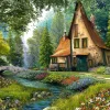 Castorland - Dominic Davison - Toadstool Cottage - 2000 Piece Jigsaw Puzzle New