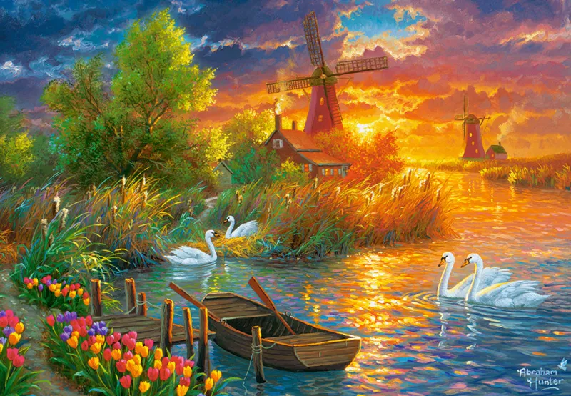 Castorland - Dutch Idyll - 1000 Piece Jigsaw Puzzle Outlet