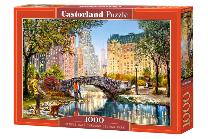 Castorland - Evening Walk Through Central Park - 1000 Piece Jigsaw Puzzle Fashion