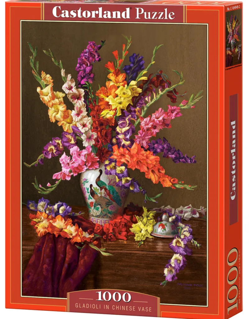 Castorland - Gladioli in Chinese Vase - 1000 Piece Jigsaw Puzzle Discount