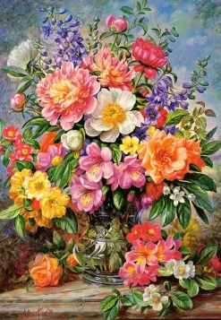 Castorland - June Flowers in Radiance - 1000 Piece Jigsaw Puzzle New