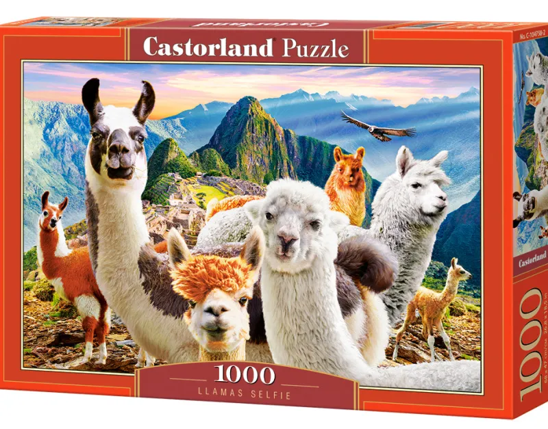 Castorland - Llamas Selfie - 1000 Piece Jigsaw Puzzle Clearance