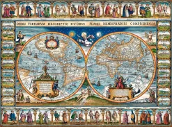 Castorland - Map of The World, 1639 - 1000 Piece Jigsaw Puzzle Hot