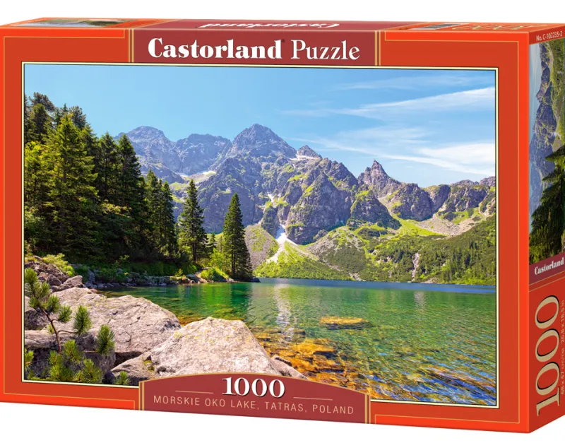 Castorland - Morskie Oko Tatras Lake, Poland - 1000 Piece Jigsaw Puzzle Outlet