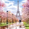 Castorland - Romantic Walk in Paris - 1000 Piece Jigsaw Puzzle Clearance