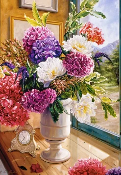 Castorland - Still Life with Hydrangeas - 1000 Piece Jigsaw Puzzle Best