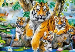Castorland - Tigers by the Stream - 1000 Piece Jigsaw Puzzle Fashion