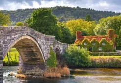 Castorland - Village Corner in Wales - 1000 Piece Jigsaw Puzzle Online