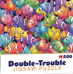 Cheatwell Games Cheatwell - Double-Trouble Clownfish - Double Sided 500 Jigsaw Puzzle Fashion
