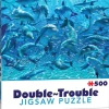 Cheatwell Games - Double Trouble Dolphins - 500 Piece Double Sided Jigsaw Puzzle Hot