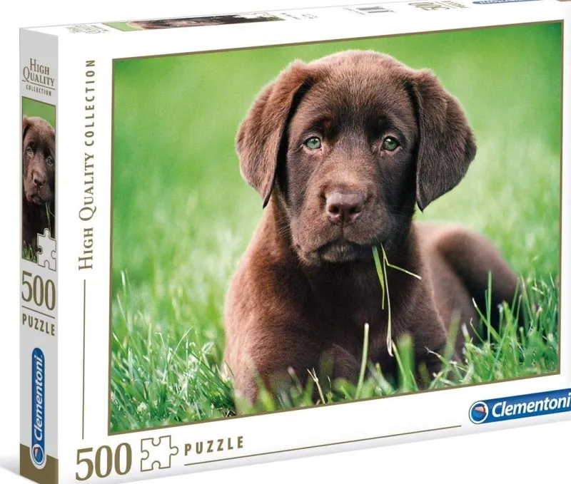 Clementoni - Chocolate Puppy - 500 Piece Jigsaw Puzzle New