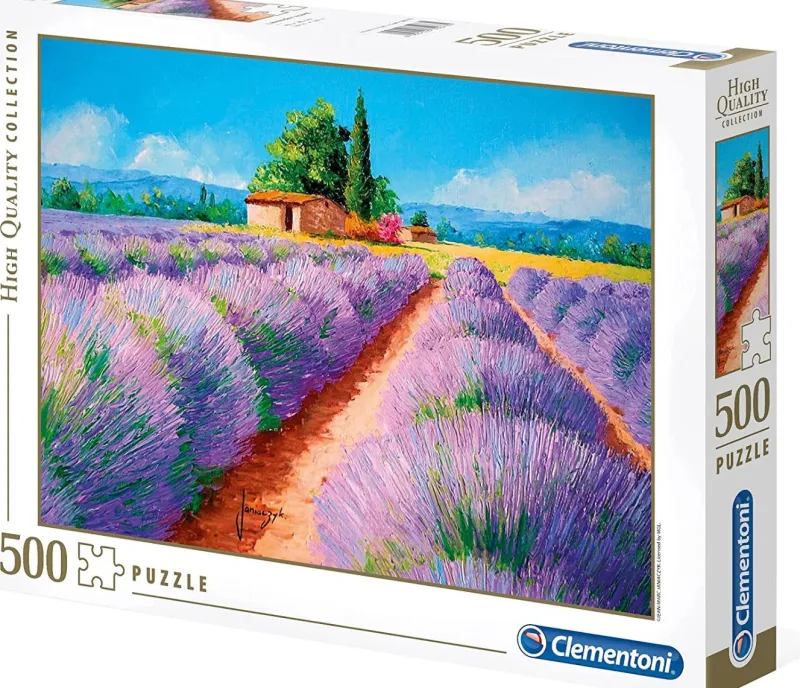 Clementoni - Lavender Scent - 500 Piece Jigsaw Puzzle Sale