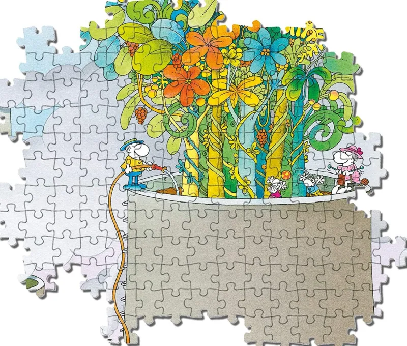 Clementoni - Mordillo - The Cure - 1000 Piece Jigsaw Puzzle Online