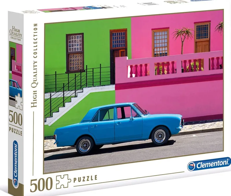 Clementoni - The Blue Car - 500 Piece Jigsaw Puzzle Best