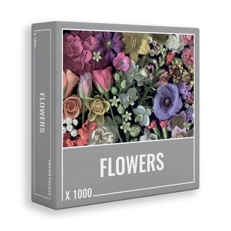 Cloudberries - Flowers - 1000 Piece Jigsaw Puzzle Online