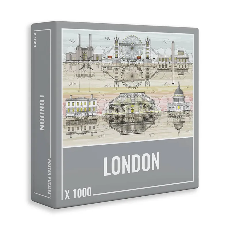 Cloudberries - London - 1000 Piece Jigsaw Puzzle Online
