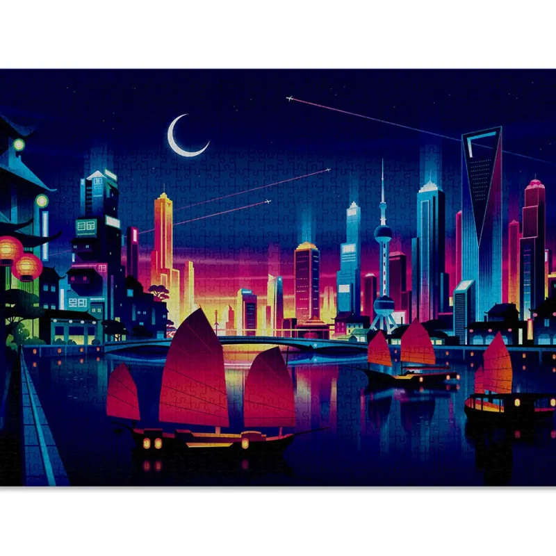 Cloudberries - Skyline - 1000 Piece Jigsaw Puzzle Outlet