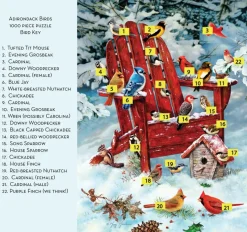 Cobble Hill - Adirondack Birds - 1000 Piece Jigsaw Puzzle Clearance