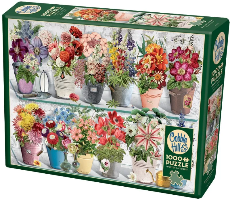 Cobble Hill - Beaucoup Bouquet - 1000 Piece Jigsaw Puzzle Outlet