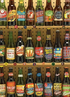 Cobble Hill - Beer Collection - 1000 Piece Jigsaw Puzzle Clearance