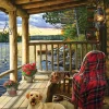 Cobble Hill - Cabin Porch - 1000 Piece Jigsaw Puzzle Best