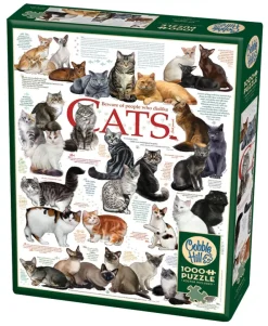 Cobble Hill - Cat Quotes - 1000 Piece Jigsaw Puzzle Sale