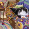 Cobble Hill - Comfy Cat - 1000 Piece Jigsaw Puzzle New