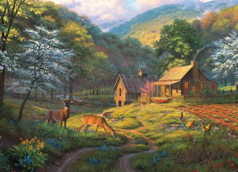 Cobble Hill - Country Blessings - 1000 Piece Jigsaw Puzzle Discount
