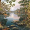 Cobble Hill - Deer Lake - 1000 Piece Jigsaw Puzzle Clearance