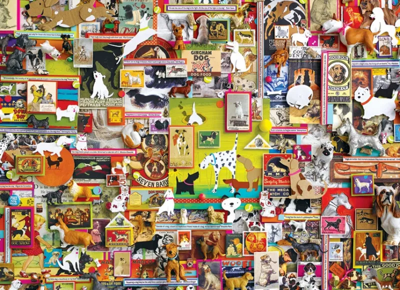 Cobble Hill - Dogtown - 1000 Piece Jigsaw Puzzle Clearance