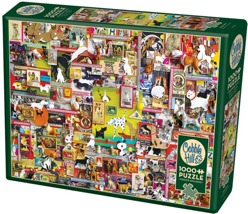 Cobble Hill - Dogtown - 1000 Piece Jigsaw Puzzle Clearance
