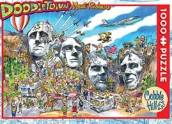 Cobble Hill - DoodleTown: Mount Rushmore - 1000 Piece Jigsaw Puzzle Fashion