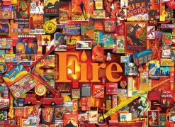 Cobble Hill - Fire - 1000 Piece Jigsaw Puzzle Sale