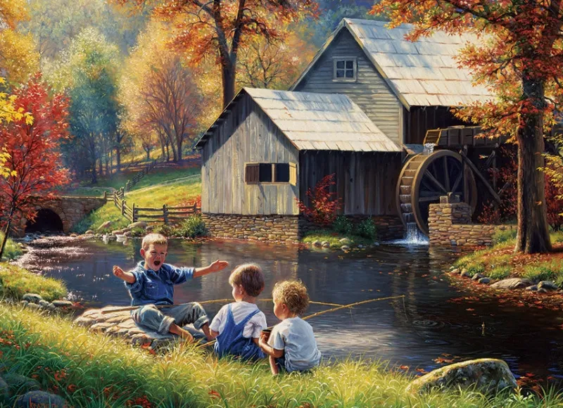 Cobble Hill - Fishy Story - 1000 Piece Jigsaw Puzzle Outlet
