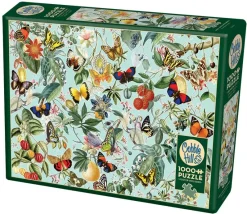 Cobble Hill - Fruit and Flutterbies - 1000 Piece Jigsaw Puzzle Online