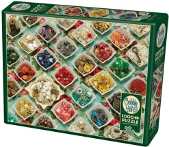 Cobble Hill - Grandma's Buttons - 1000 Piece Jigsaw Puzzle Fashion