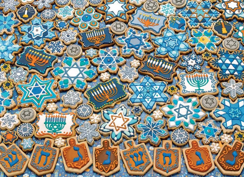 Cobble Hill - Hanukkah Cookies - 1000 Piece Jigsaw Puzzle New