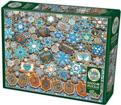 Cobble Hill - Hanukkah Cookies - 1000 Piece Jigsaw Puzzle New