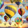 Cobble Hill - Hot Air Balloons - 1000 Piece Jigsaw Puzzle Outlet