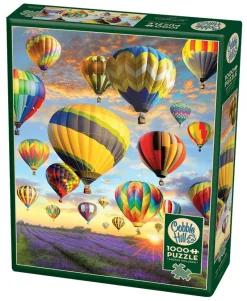 Cobble Hill - Hot Air Balloons - 1000 Piece Jigsaw Puzzle Outlet