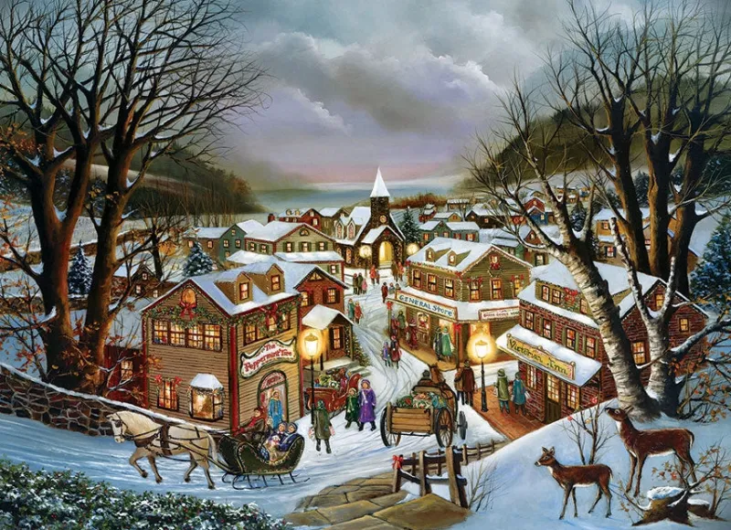 Cobble Hill - I Remember Christmas - 1000 Piece Jigsaw Puzzle New