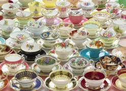 Cobble Hill - More Teacups - 1000 Piece Jigsaw Puzzle Online
