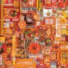 Cobble Hill - Orange - 1000 Piece Jigsaw Puzzle Best