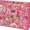 Cobble Hill - Pink - 1000 Piece Jigsaw Puzzle Hot