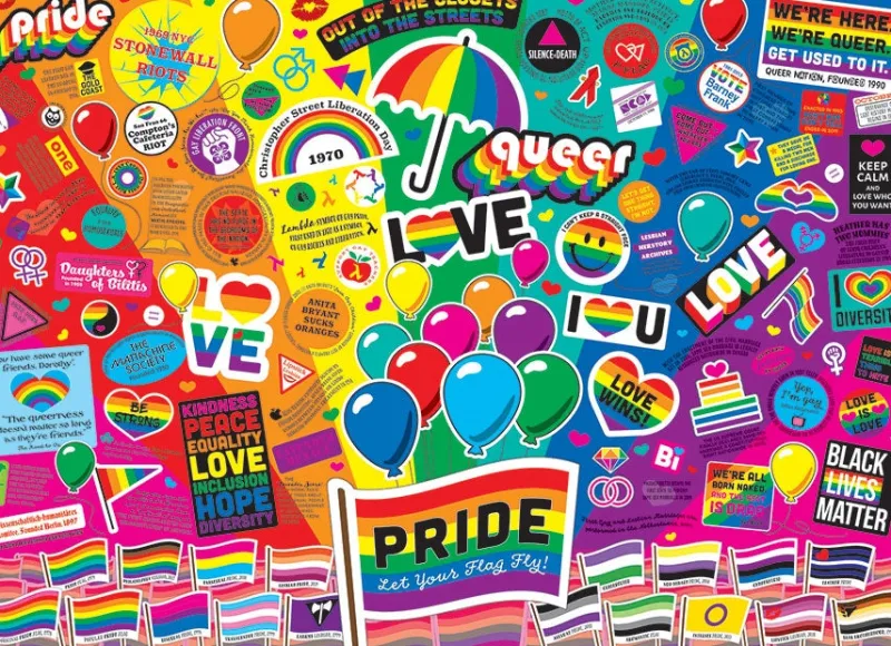 Cobble Hill - Pride - 1000 Piece Jigsaw Puzzle Fashion