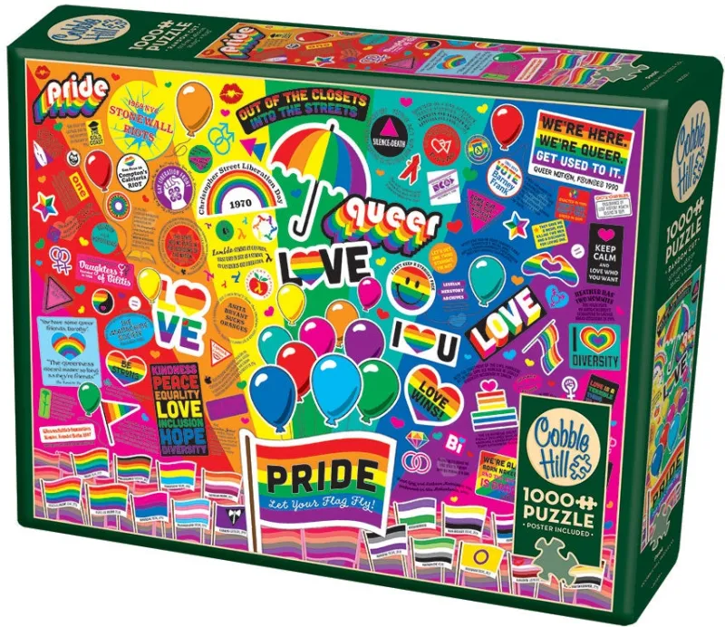Cobble Hill - Pride - 1000 Piece Jigsaw Puzzle Fashion