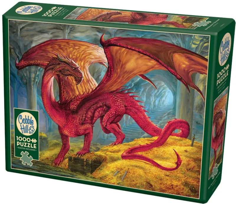 Cobble Hill - Red Dragon's Treasure - 1000 Piece Jigsaw Puzzle Fashion