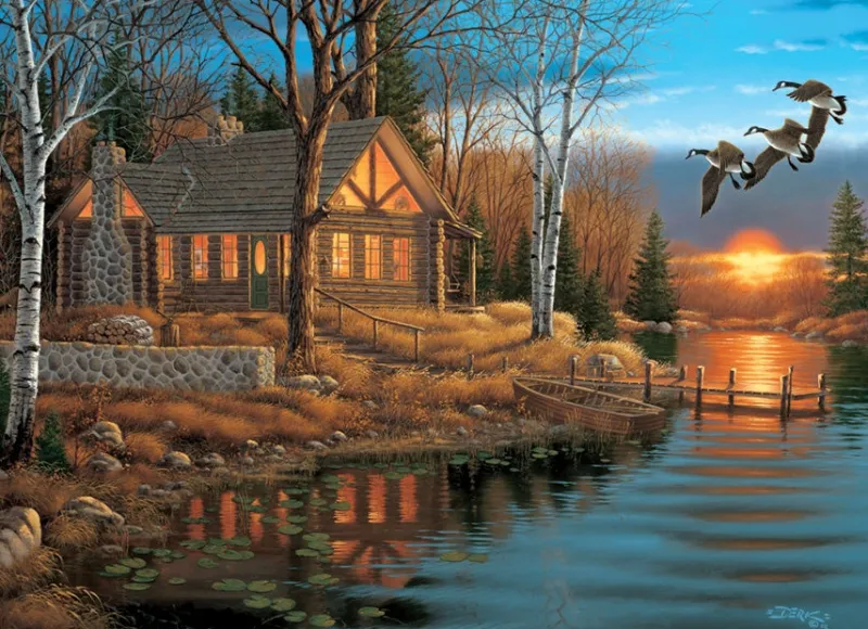 Cobble Hill - Rest Stop - 1000 Piece Jigsaw Puzzle Clearance
