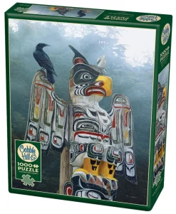 Cobble Hill - Totem Pole in the Mist - 1000 Piece Jigsaw Puzzle Best