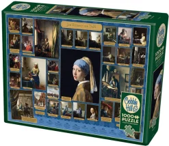 Cobble Hill - Vermeer - 1000 Piece Jigsaw Puzzle Online